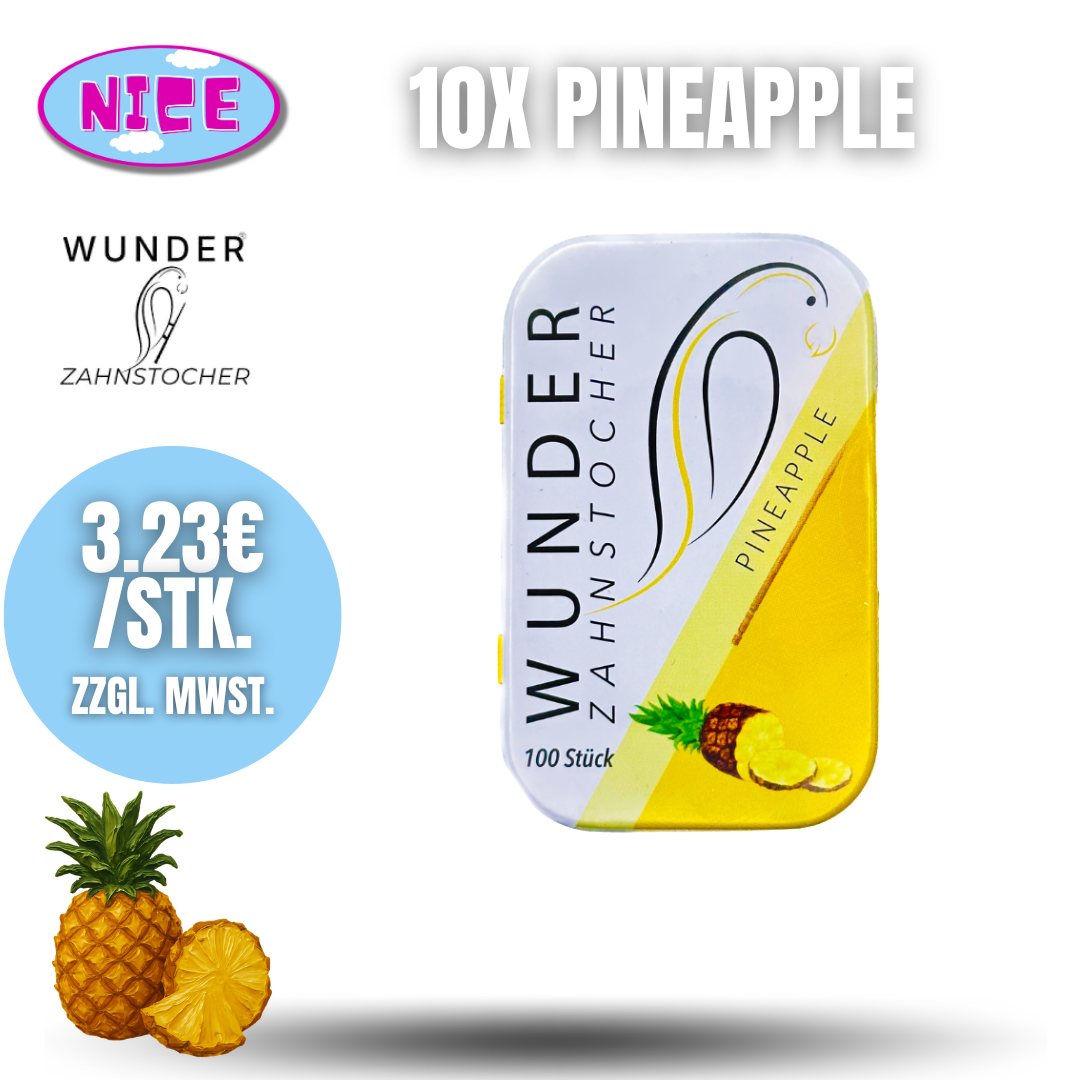 Wunder Zahnstocher 10 Stück Display