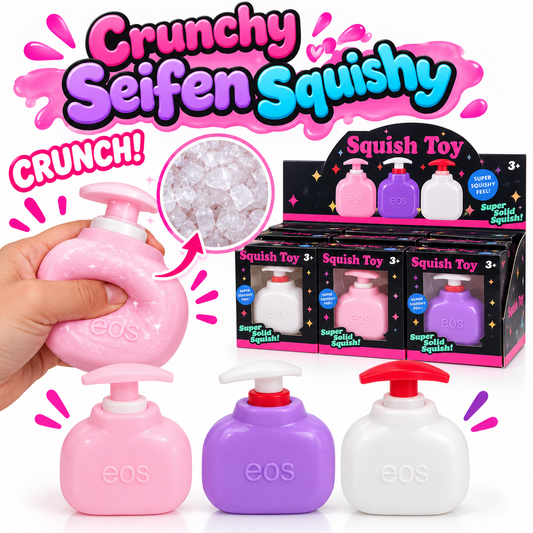 Crunchy knisternde Seife Squishy