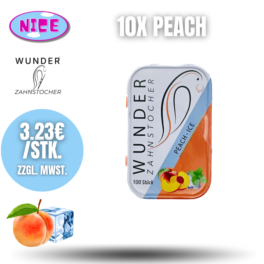 Wunder Zahnstocher 10 Stück Display