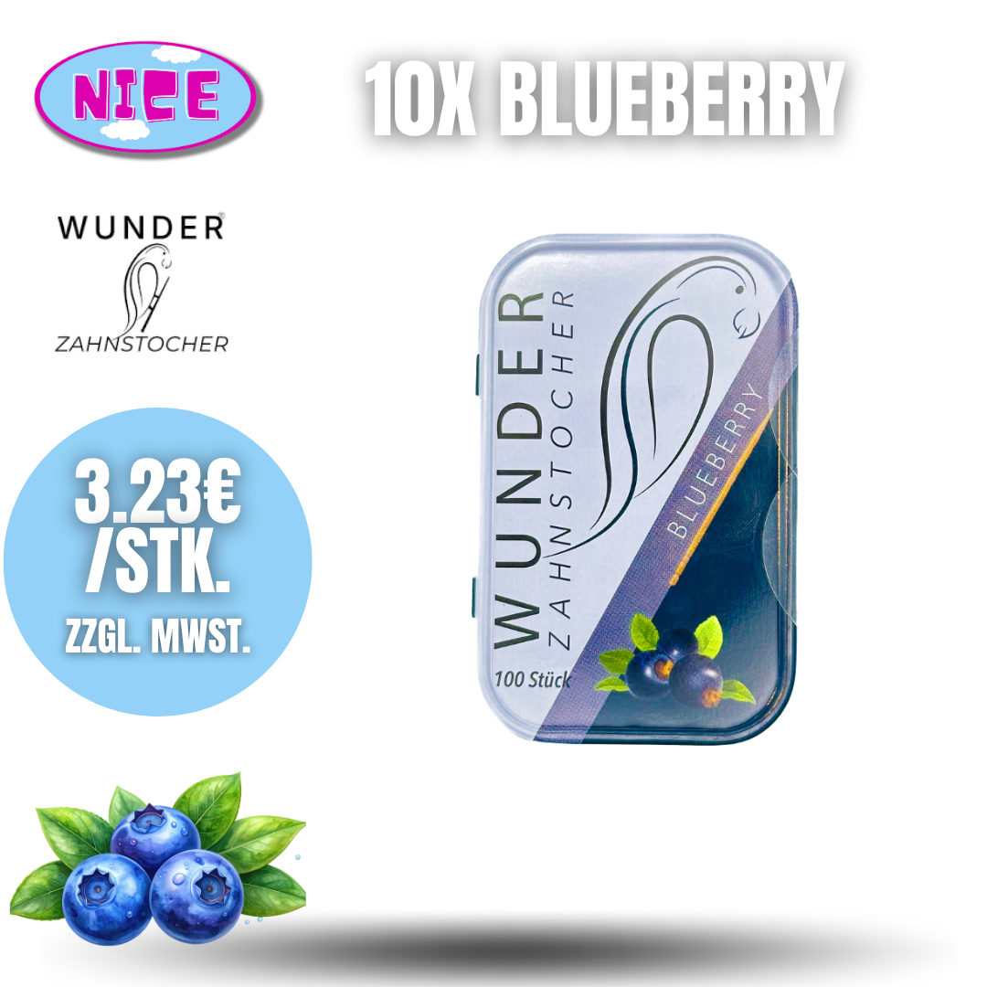 Wunder Zahnstocher 10 Stück Display