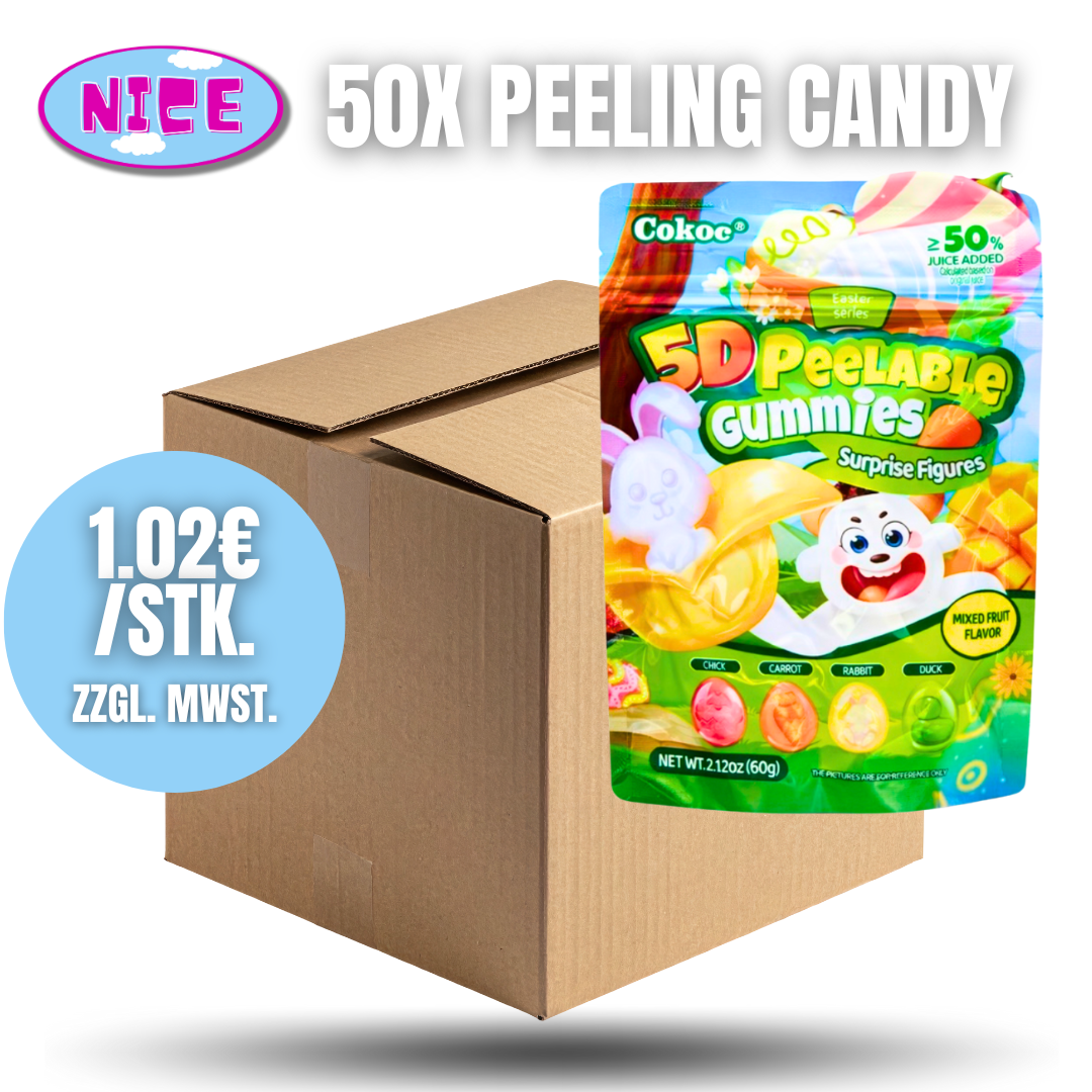 Peeling Candy 50 Stück Karton