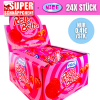 Rolla Belta Saure Fruchtgummi Rollen Tray