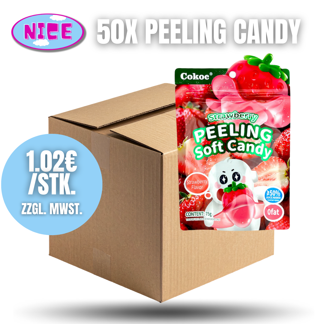 Peeling Candy 50 Stück Karton
