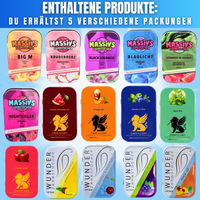 Zahnstocher mit Geschmack Bundle (5 verschiedene Packungen)