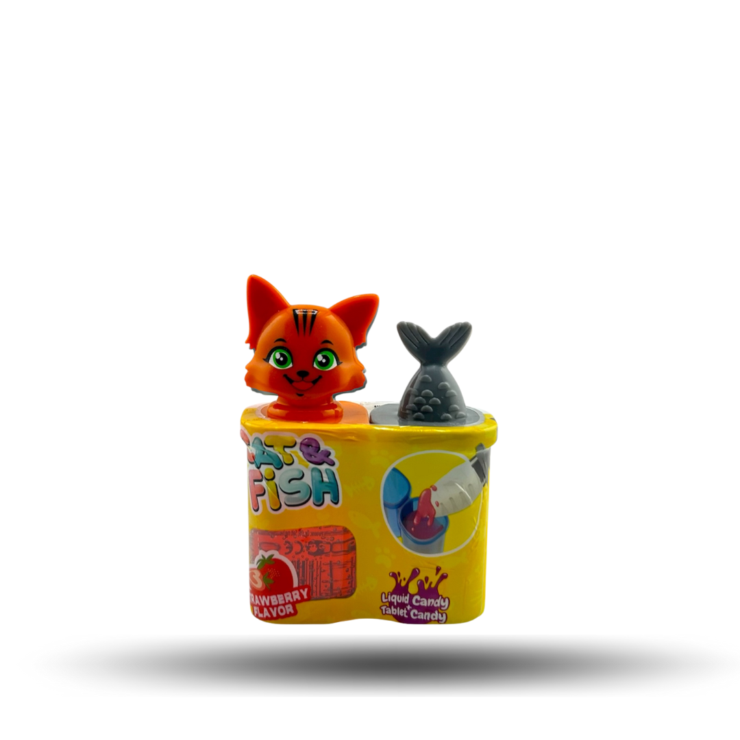 Cat & Fish Candy Einzelstück
