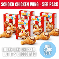 5x Tabby's Chicken Wing Chocolate