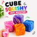 Cube Squishy mit Muster