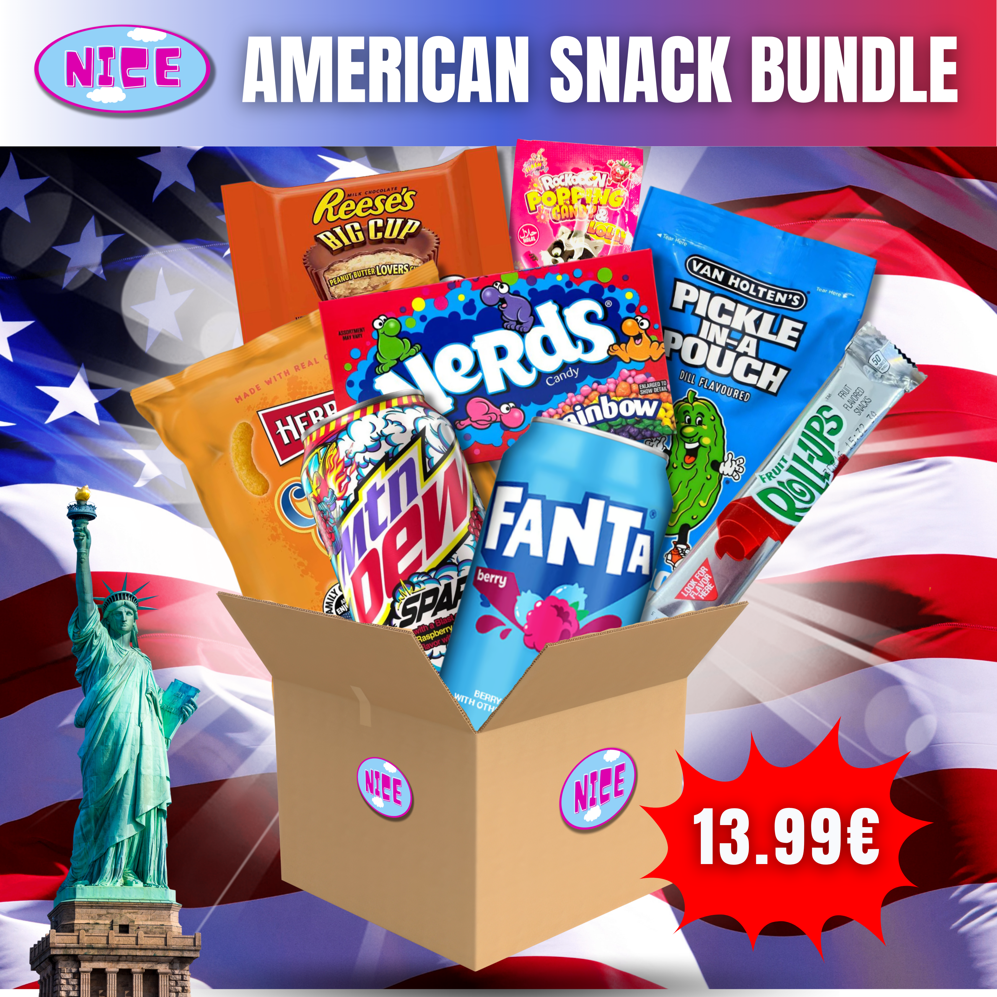 🇺🇸🍿 American Candy Bundle