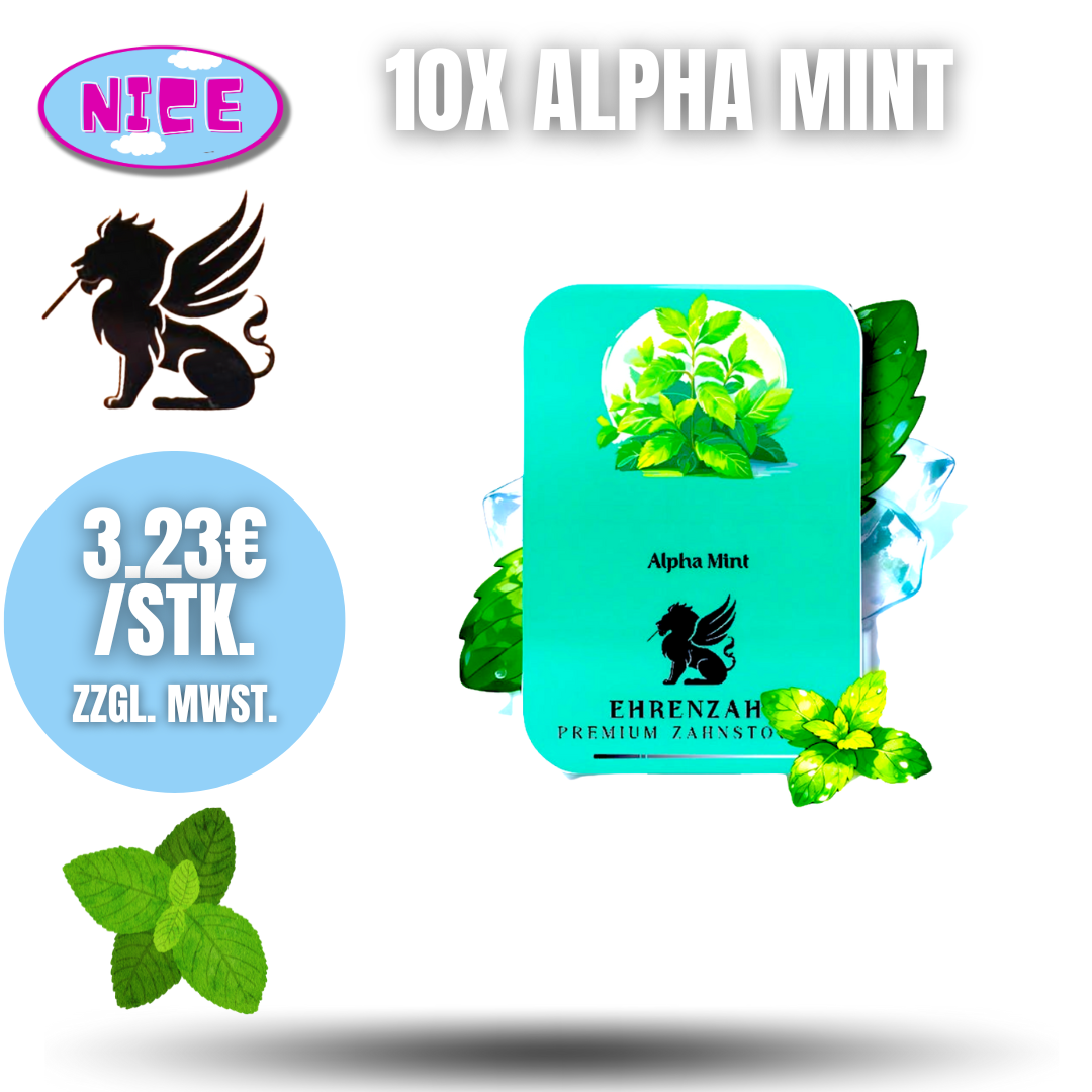 Ehrenzahn Premium Zahnstocher 10 Stück Display
