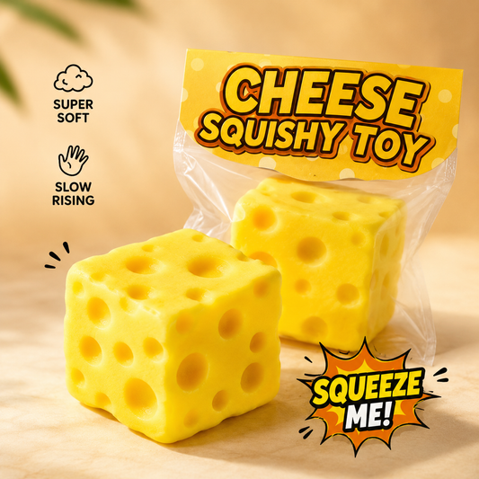 Cheese Squishy (Slow Rising)