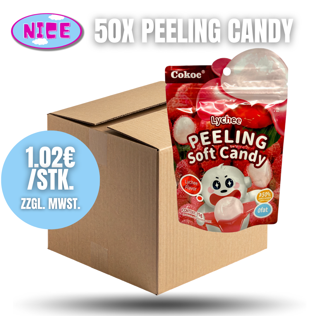 Peeling Candy 50 Stück Karton