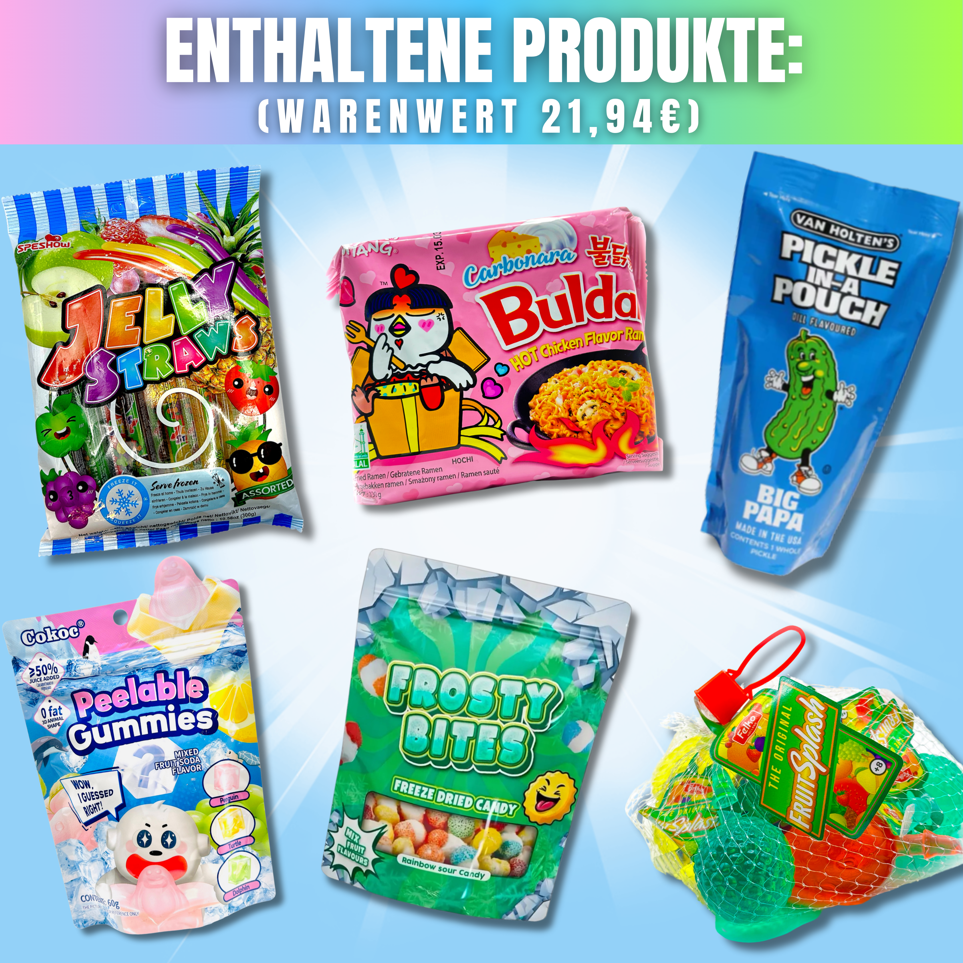 Virale Süßigkeiten Bundle