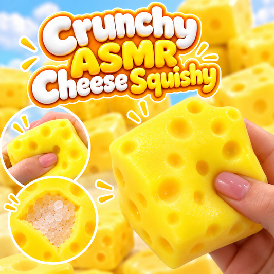 Crunchy ASMR Cheese Squishy