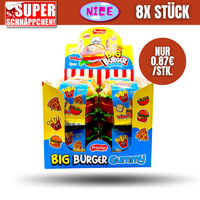 Big Burger Gummy Tray 8 Stück