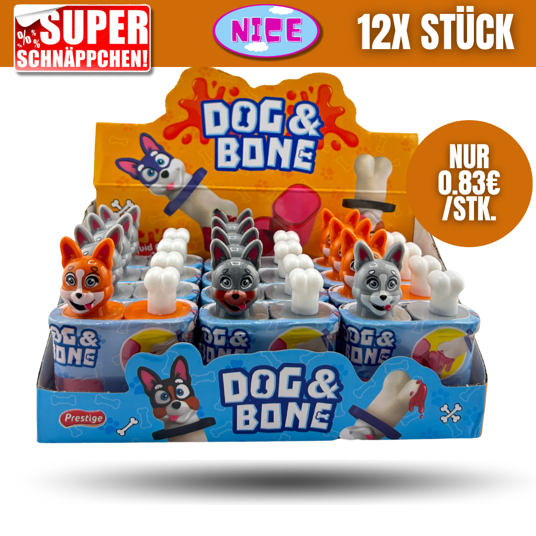 Dog & Bone Candy Tray 12 Stück