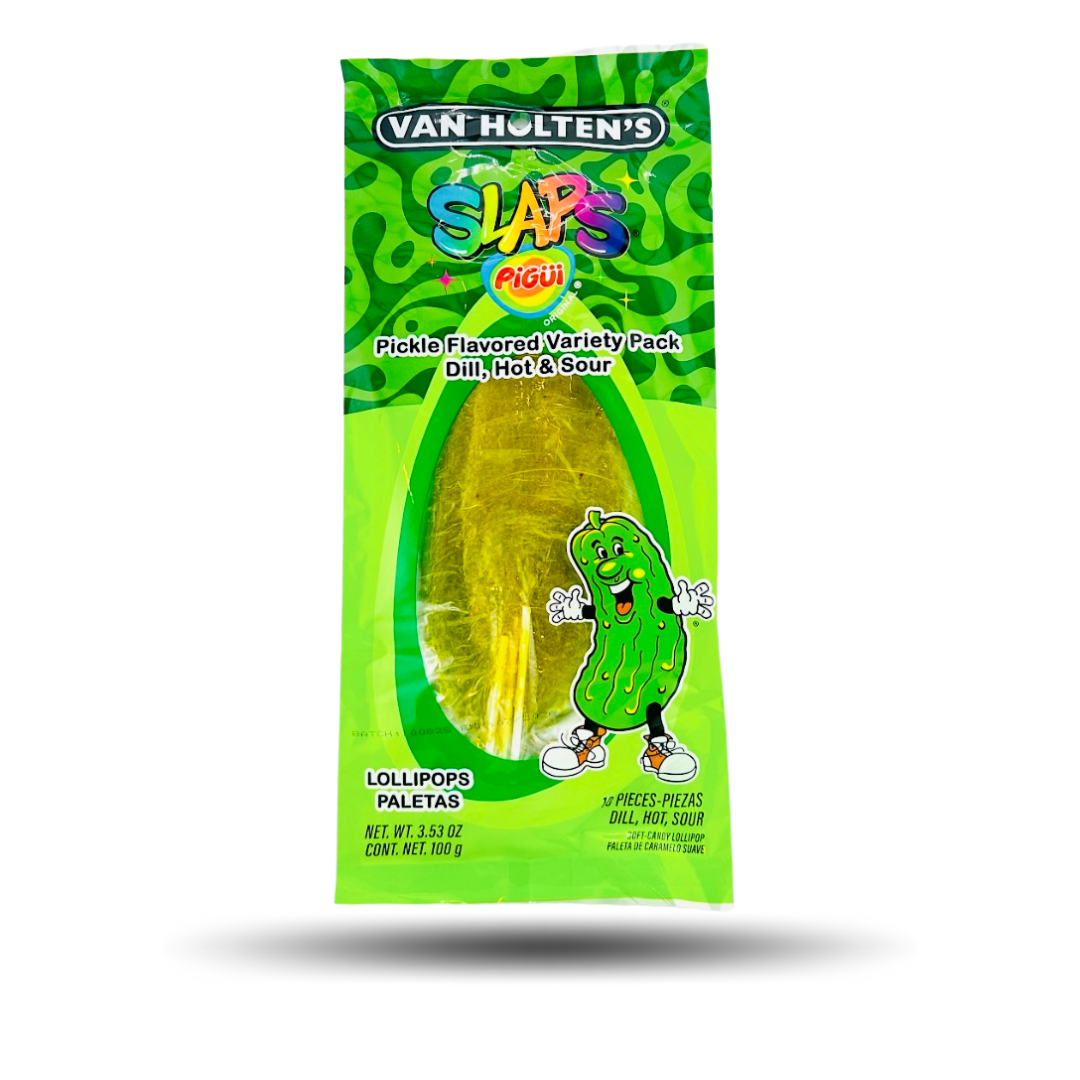 🥒 Van Holten’s Pickle Gurken Slaps Lollis