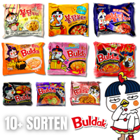 Buldak Ramen Vielfalt 10+ Sorten