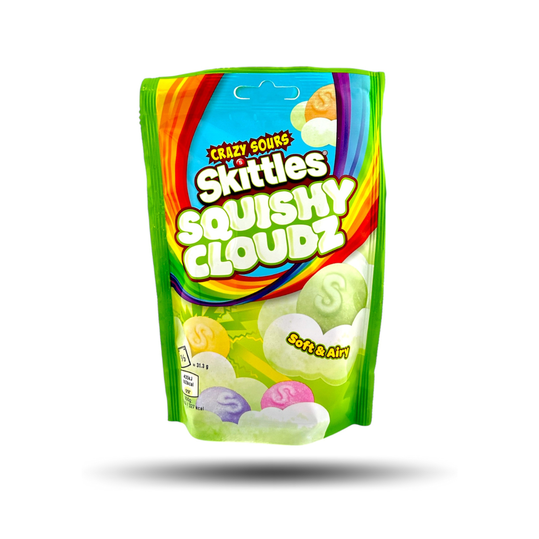 🌈 Skittles Squishy Cloudz Crazy Sours