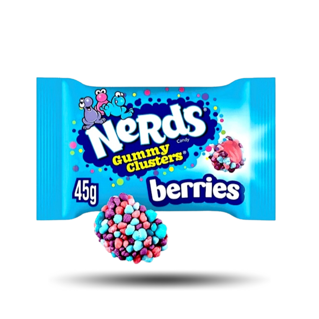 🍬 Nerds Gummy Clusters Berries & Fruits – 45 g