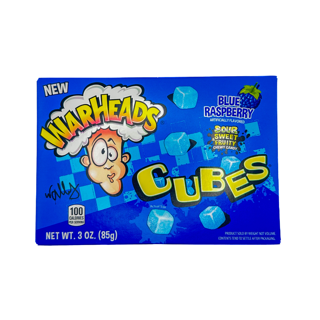 Warheads Blue Cubes