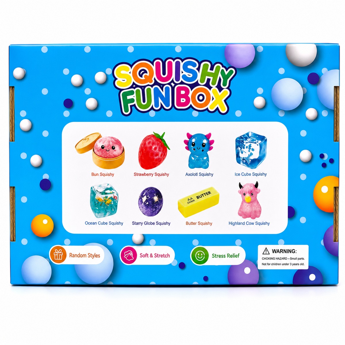 Squishy Funbox (8 der beliebtesten Squishies in einer Box)