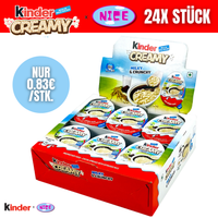 Kinder Creamy Tray 24 Stück