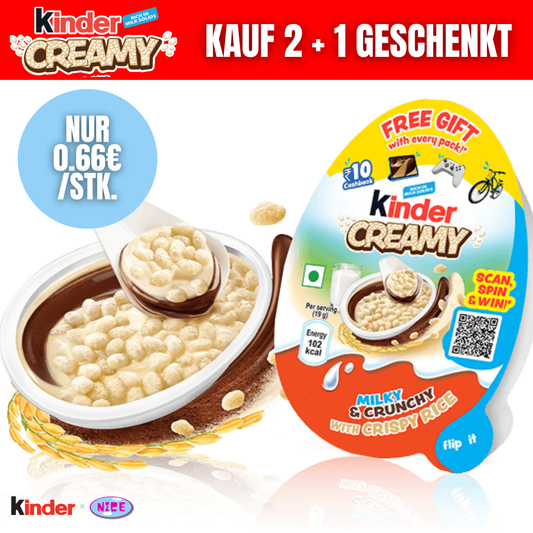 2+1 Deal Kinder Creamy