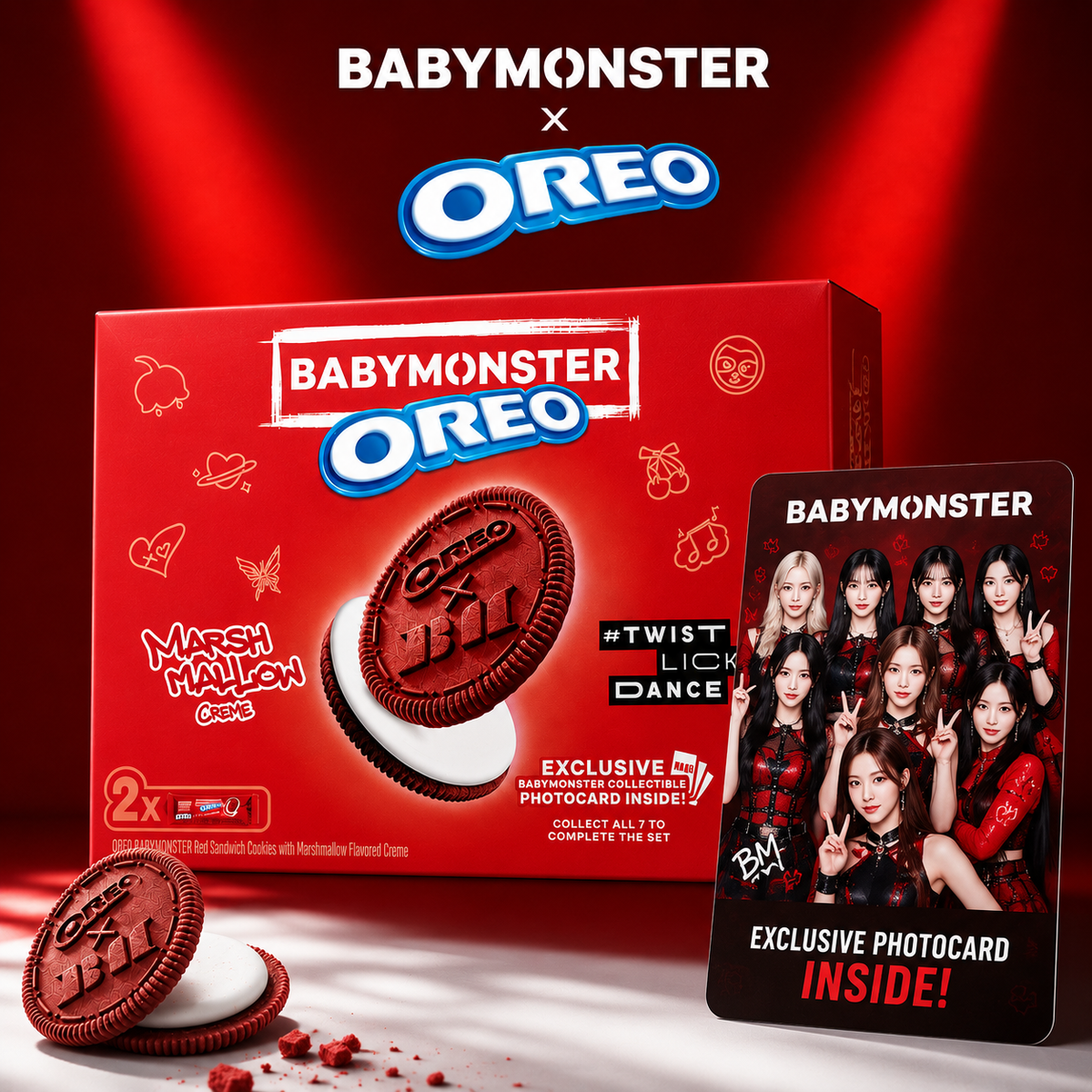 Oreo Babymonster Edition mit Marshmallow Creme