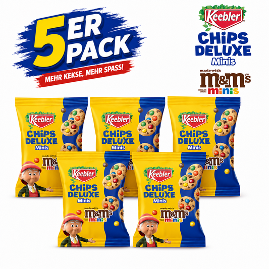 5x M&M Keebler Cookies (Vorteilspack)