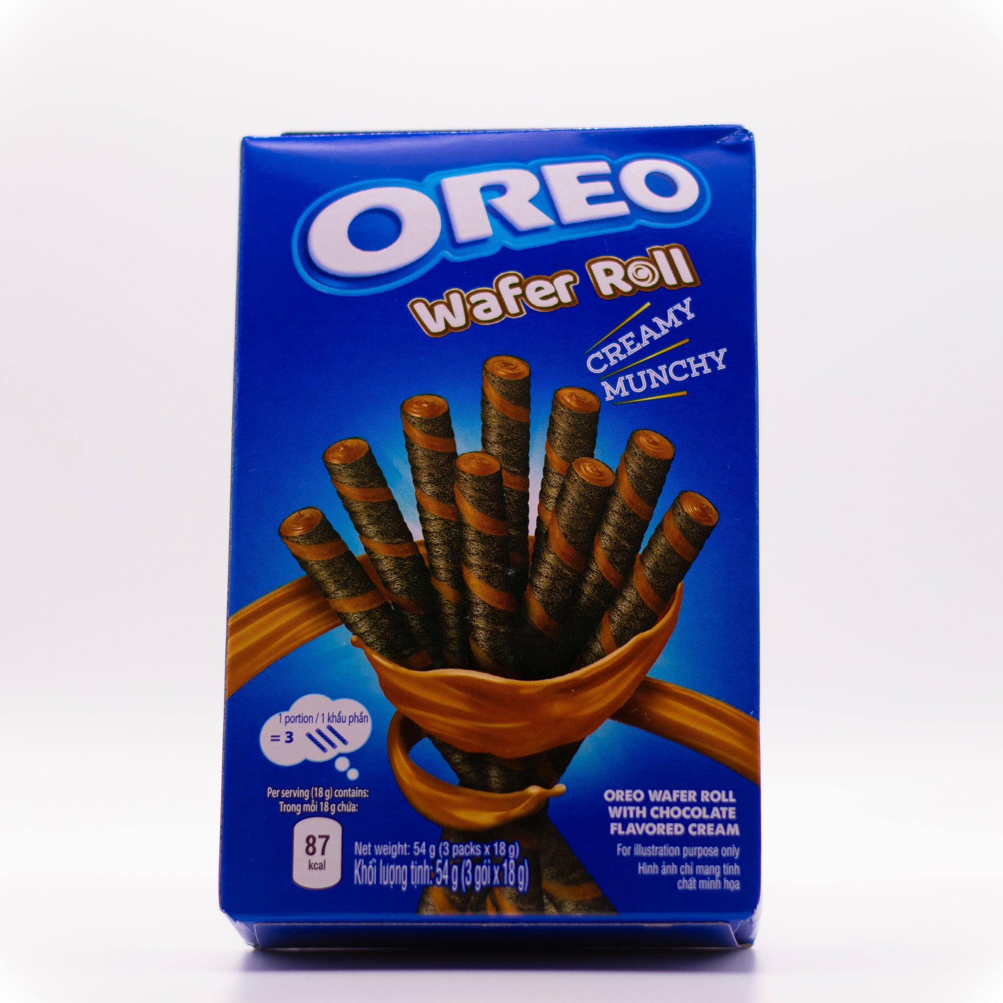 Oreo Wafer Rolls Chocolate