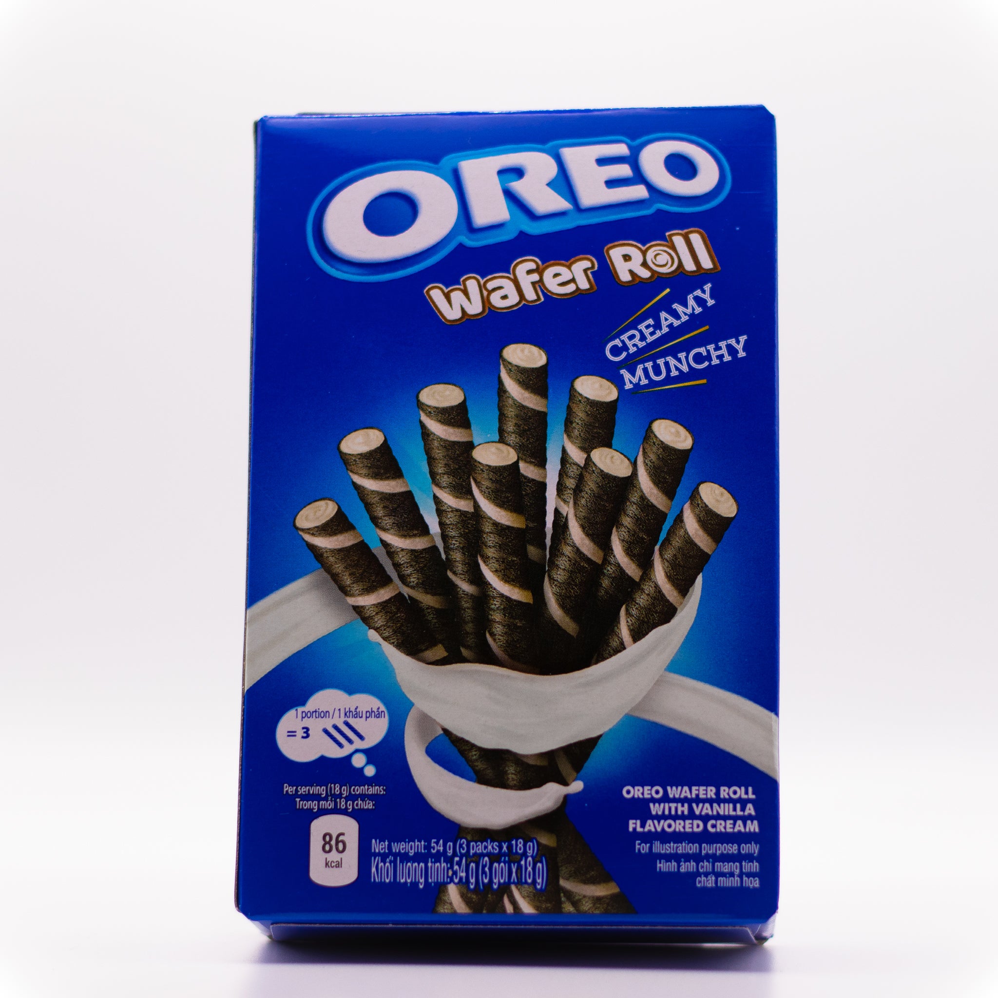 Oreo Wafer Rolls Vanilla